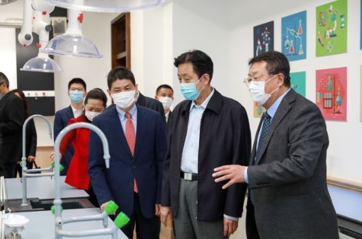 謝廣祥一行蒞臨新華控股集團調(diào)研指導工作